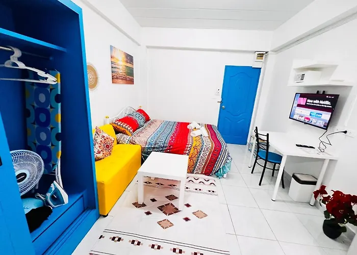 203 Budget Room, Wifiutilities, Bangkoks Center Apartamento *