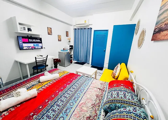 203 Budget Room, Wifiutilities, Bangkoks Center Apartamento Bangkok